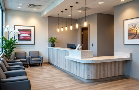 Reception and waiting area
